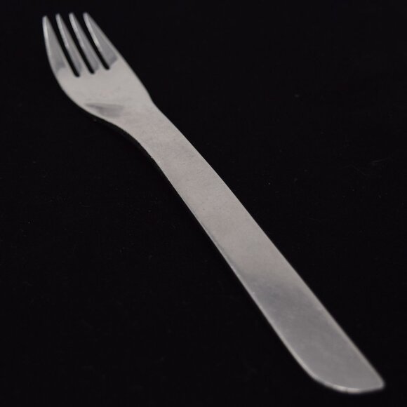 Mepra Katja Fork Stainless Italy Ergonomic Modernist European Asymmetrical 18/10 - Picture 7 of 10